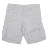 CARHARTT Force Mens Cargo Shorts Grey L W36