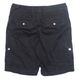 LAUREN RALPH LAUREN Womens Cargo Shorts Black M W34