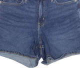 CALVIN KLEIN JEANS High Waist Womens Denim Shorts Blue M W23