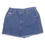 LEE Cut Off Womens Denim Shorts Blue 90s M W30