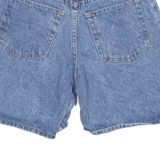 ARIZONA High Waist Womens Denim Shorts Blue 90s XXS W24