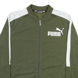PUMA Mens Track Jacket Green M