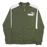 PUMA Mens Track Jacket Green M