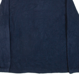STARTER Mens Fleece Jacket Blue L