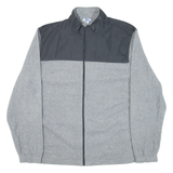 STARTER Mens Fleece Jacket Grey XL