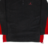 NAUTICA Pullover Mens Fleece Jacket Black 2XL
