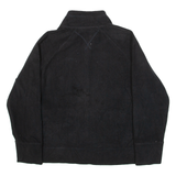 TOMMY HILFIGER Womens Fleece Jacket Black XL