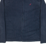 NAUTICA Mens Fleece Jacket Blue M