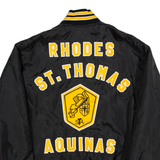 GEMS SPORTSWEAR Rhodes ST.Thomas Aquinas Mens Bomber Jacket Black USA 2XL