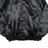 HILTON Womens Bomber Jacket Black Nylon XL