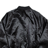 HILTON Womens Bomber Jacket Black Nylon XL