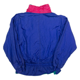CASUAL Mens Shell Jacket Blue Nylon M