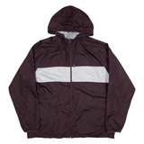 G-STAR Mesh Lined Mens Jacket Maroon Hooded 2XL