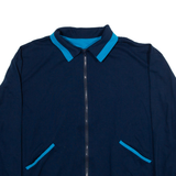 Mens Track Jacket Blue XL