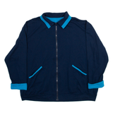 Mens Track Jacket Blue XL