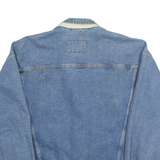 BOGART Mens Denim Jacket Blue L