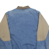 EAGLES RIDGE Mens Bomber Jacket Blue XL