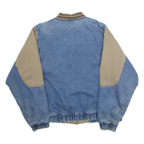 EAGLES RIDGE Mens Bomber Jacket Blue XL