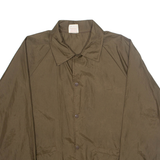 CARDINAL Mens Coach Jacket Brown Nylon L