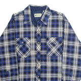 NORTHWEST TERRITORY Mens Lumberjack Jacket Blue Plaid XL