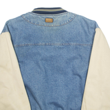 GEAR Mens Bomber Jacket Blue L