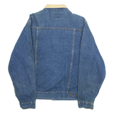 WEATHERED BLUES Womens Denim Jacket Blue M