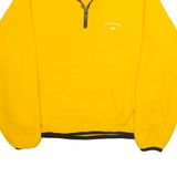 CHAMPION Mens Fleece Jacket Yellow XL
