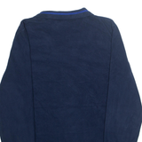 REEBOK Mens Fleece Jacket Blue M