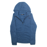 THE NORTH FACE Womens Fleece Jacket Blue Hooded S