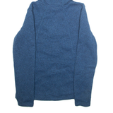 THE NORTH FACE Womens Fleece Jacket Blue Hooded S