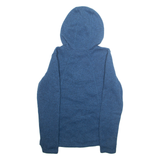 THE NORTH FACE Womens Fleece Jacket Blue Hooded S