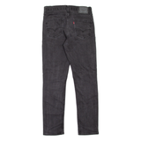 LEVI'S 511 Jeans Mens Black Slim Straight W30 L32