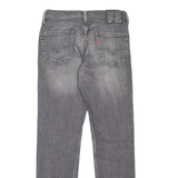 LEVI'S 511 Jeans Mens Grey Slim Straight Stone Wash W30 L32