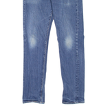 LEVI'S 502 Jeans BIG E Mens Blue Regular Tapered Stone Wash W34 L34