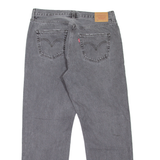 LEVI'S 501 BIG E Jeans Womens Grey Regular Straight Stone Wash W32 L30