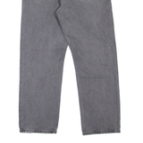 LEVI'S 501 BIG E Jeans Womens Grey Regular Straight Stone Wash W32 L30