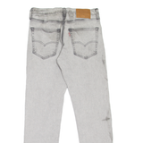 LEVI'S 502 Jeans BIG E Mens Grey Regular Tapered W30 L32