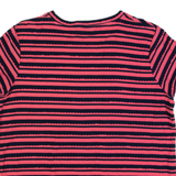 LAURA ASHLEY Womens Top Pink Striped UK 12