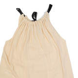 REISS Womens Vests Top Cream Sleeveless UK 10