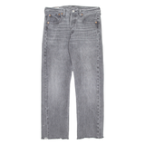 LEVI'S 501 BIG E Jeans Mens Grey Regular Straight W30 L32
