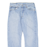 LEVI'S 501 Jeans Mens Blue Regular Straight W32 L25