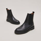 Boots Agen Cuir Noir