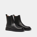 Boots Agen Cuir Noir