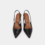 Escarpins Diamantine Cuir Noir