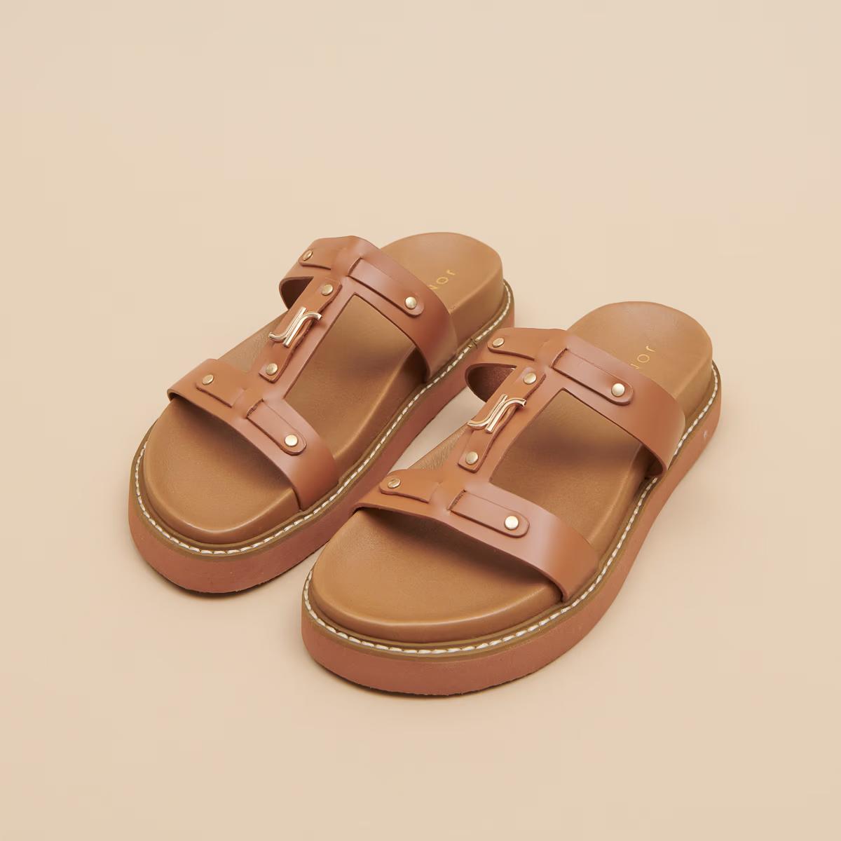 585- Luana Cuir Glace Cognac – Cerqular