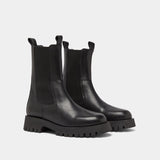 Boots Ridle Cuir Noir