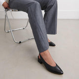 Ballerines Vince Cuir Noir