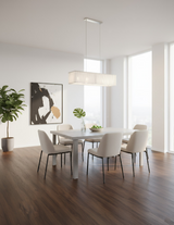 ANYHOUZ Vinyl Floor Tile 40×300cm – Dark Brown Wood Grain Waterproof Self‑Adhesive Flooring