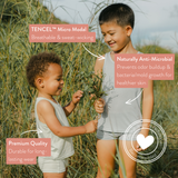 Kids' TENCEL™ Micro Modal Ultra Soft Tank Tops - Set of 2