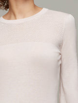 FREESIA | Cotton-Silk Knit Top
